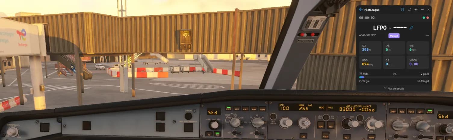 PilotLeague MSFS 2024 Flight Tracker App