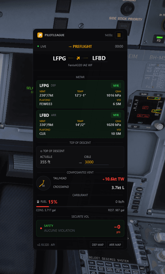 PilotLeague Desktop App